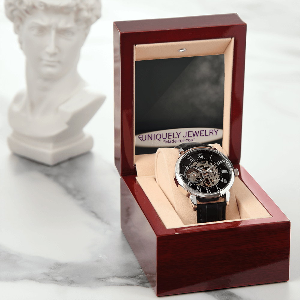 Men's Openwork Watch
