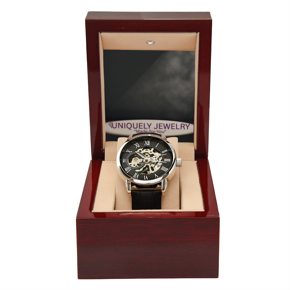 Men's Openwork Watch