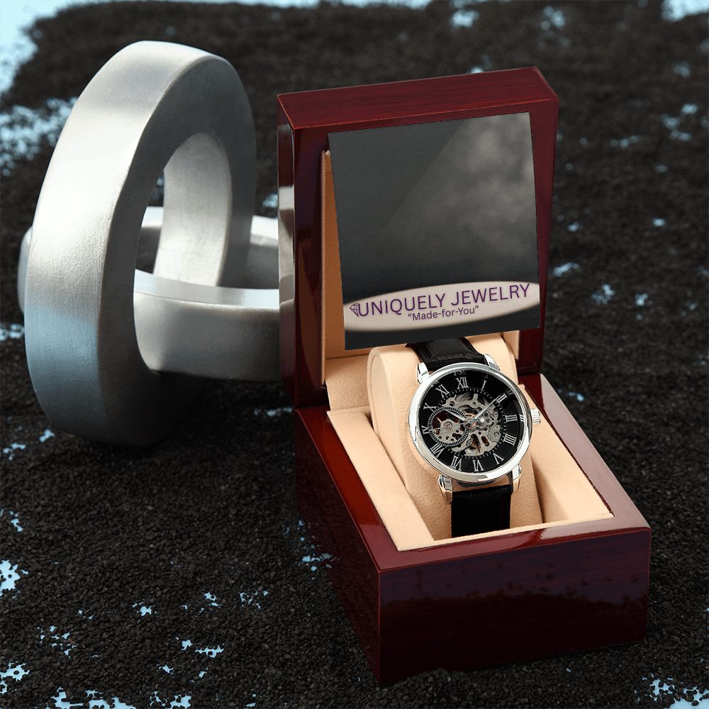 Men's Openwork Watch