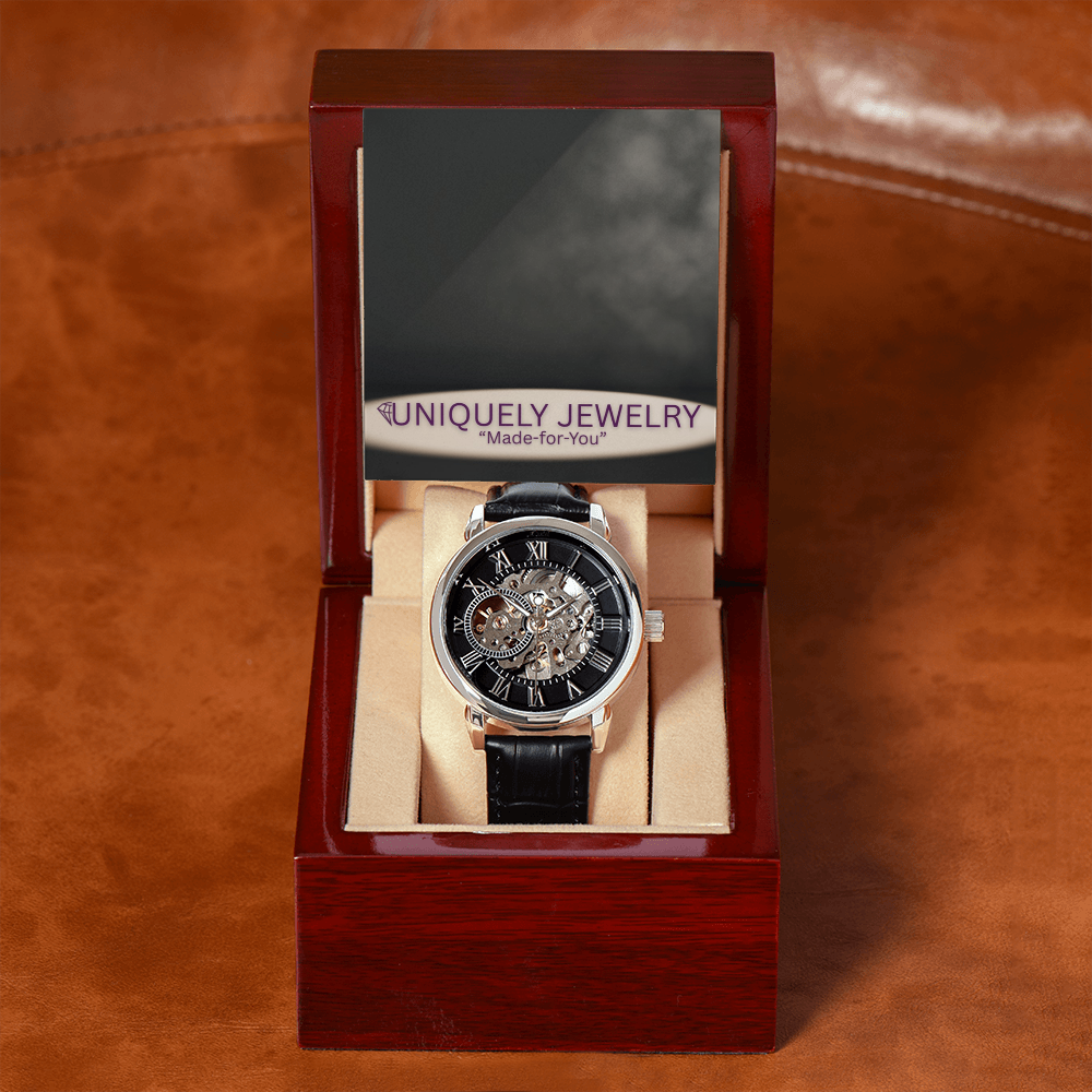 Men's Openwork Watch