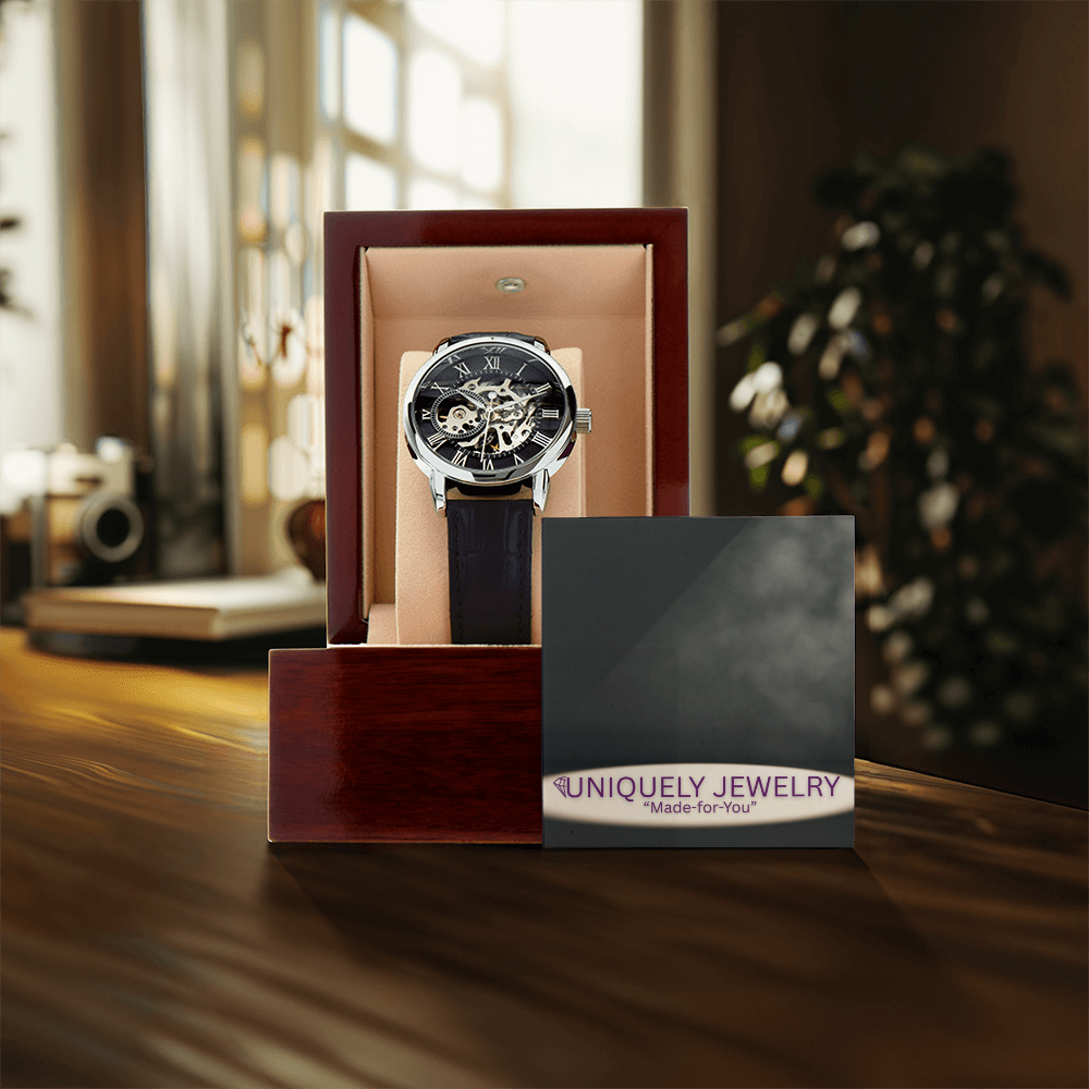 Men's Openwork Watch