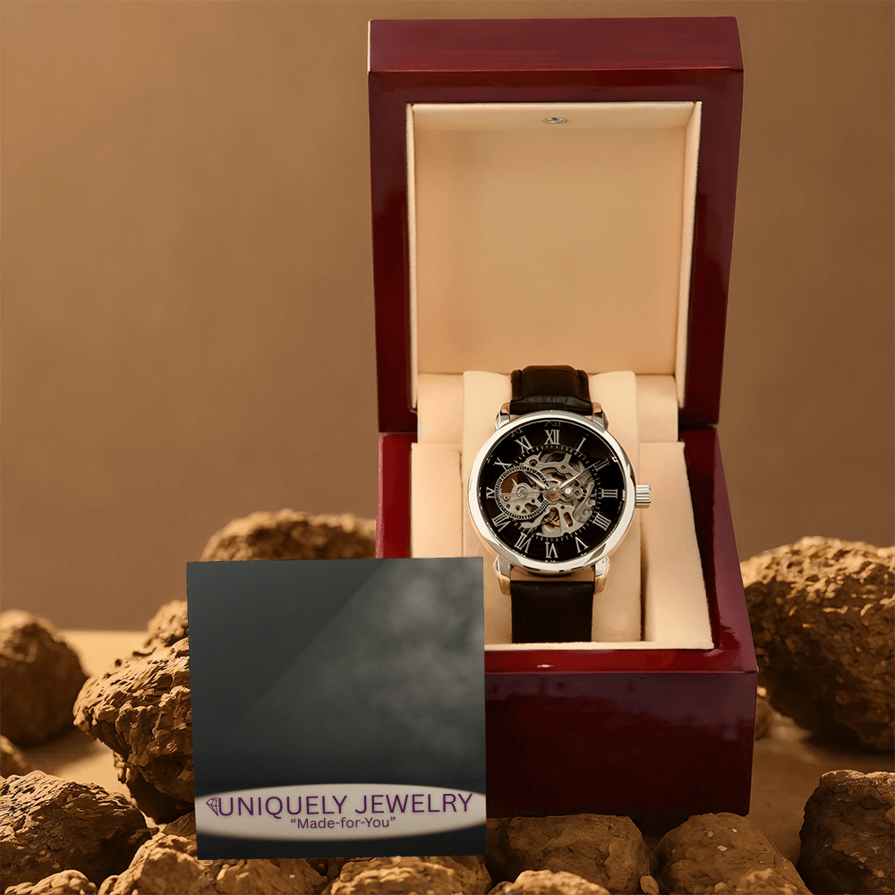 Men's Openwork Watch