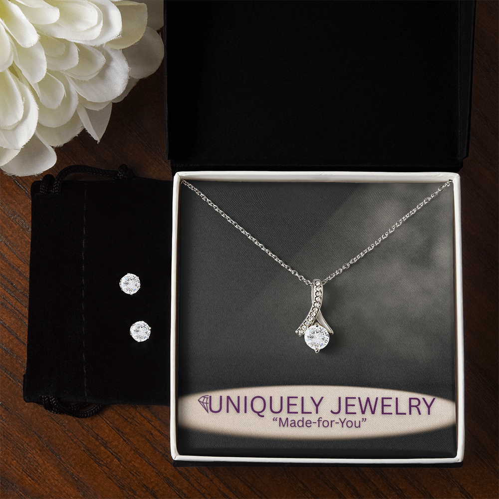 Alluring Beauty Necklace & Earring Set