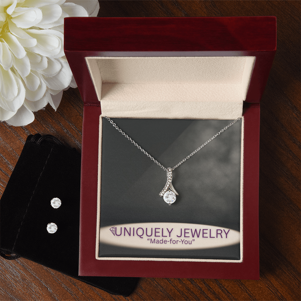 Alluring Beauty Necklace & Earring Set