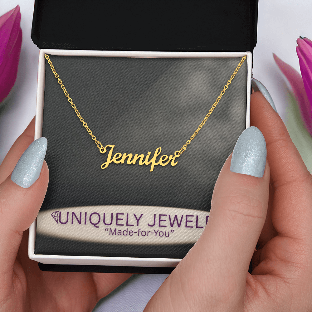 Custom Name Necklace - Personalized Jewelry