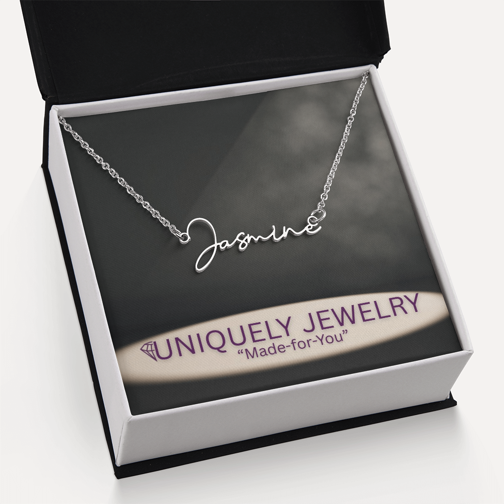 Signature Name Necklace