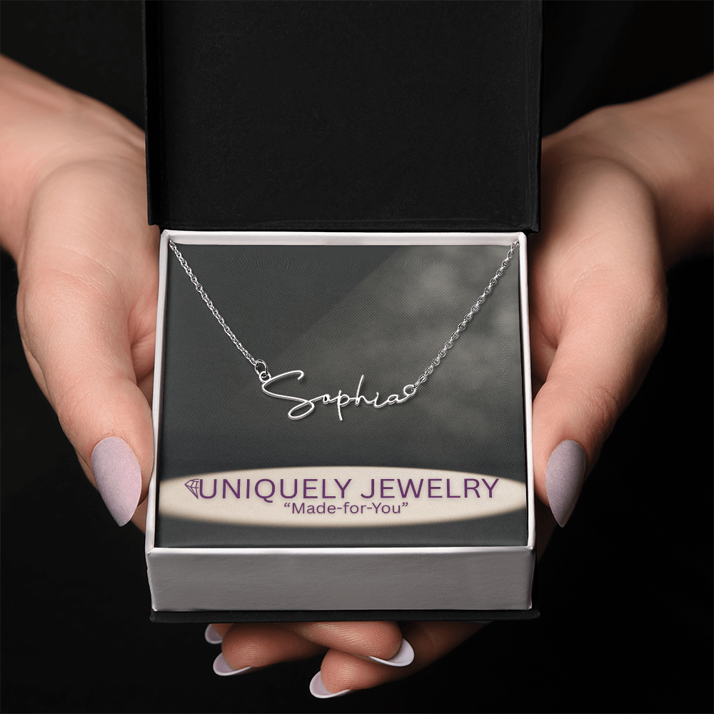 Signature Name Necklace