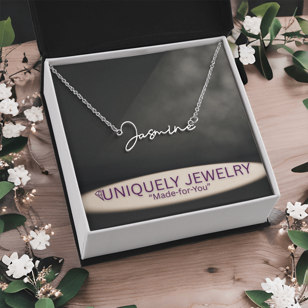 Signature Name Necklace