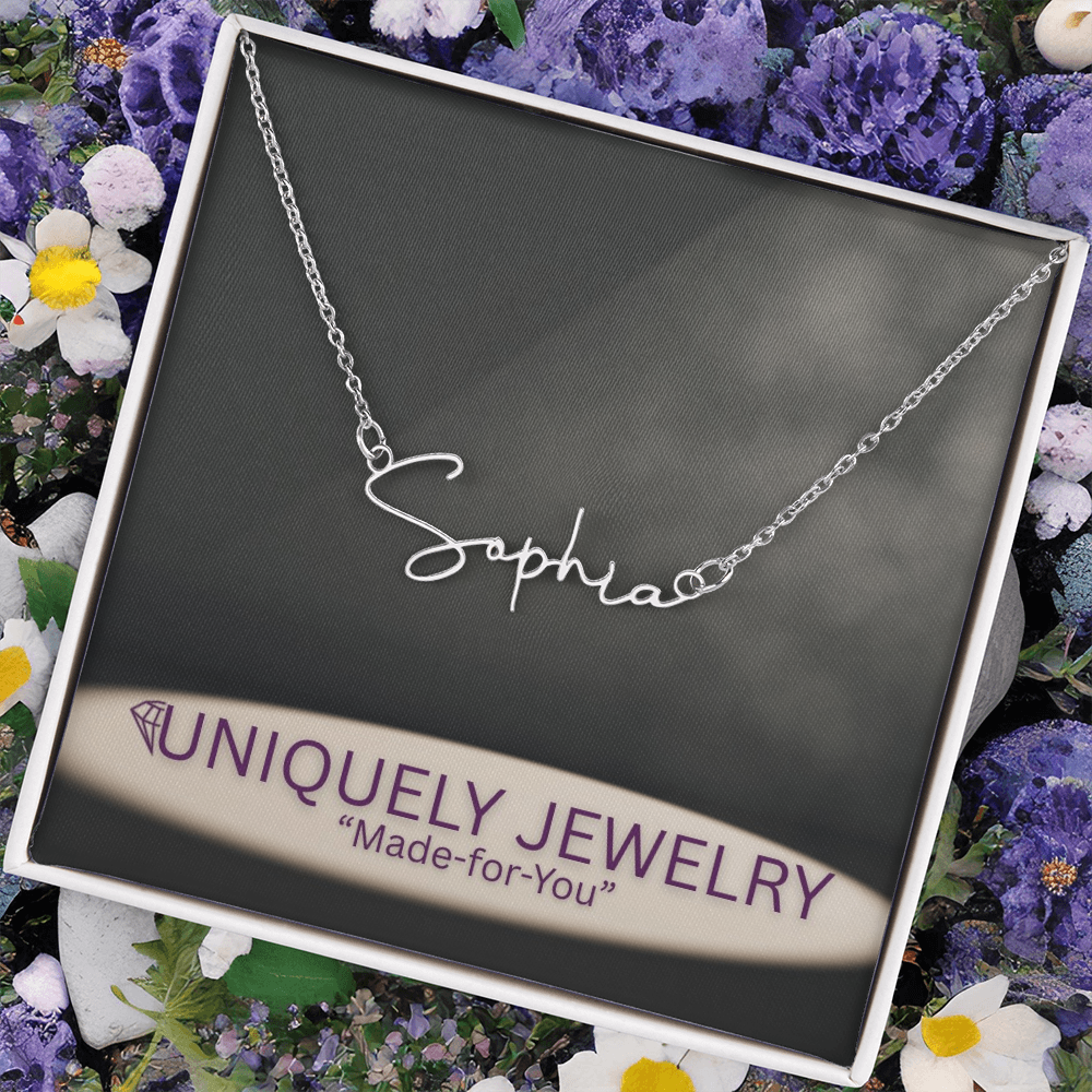 Signature Name Necklace