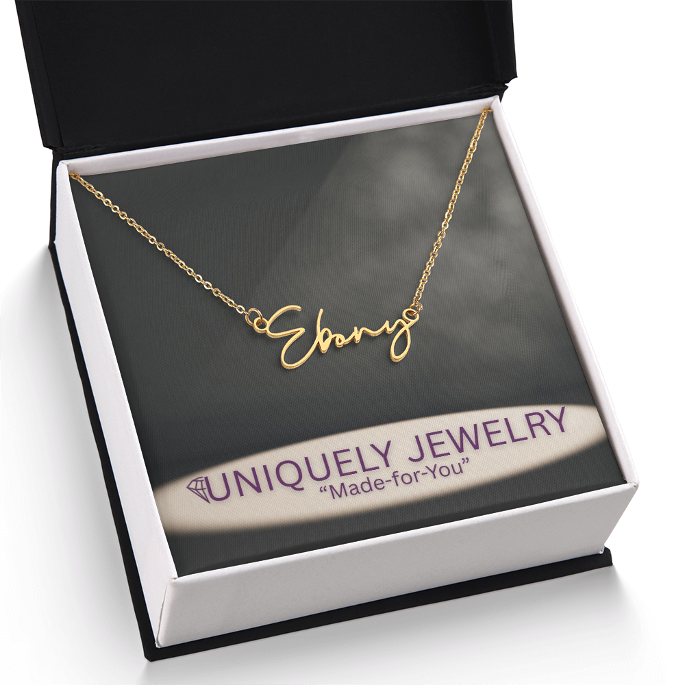 Signature Name Necklace