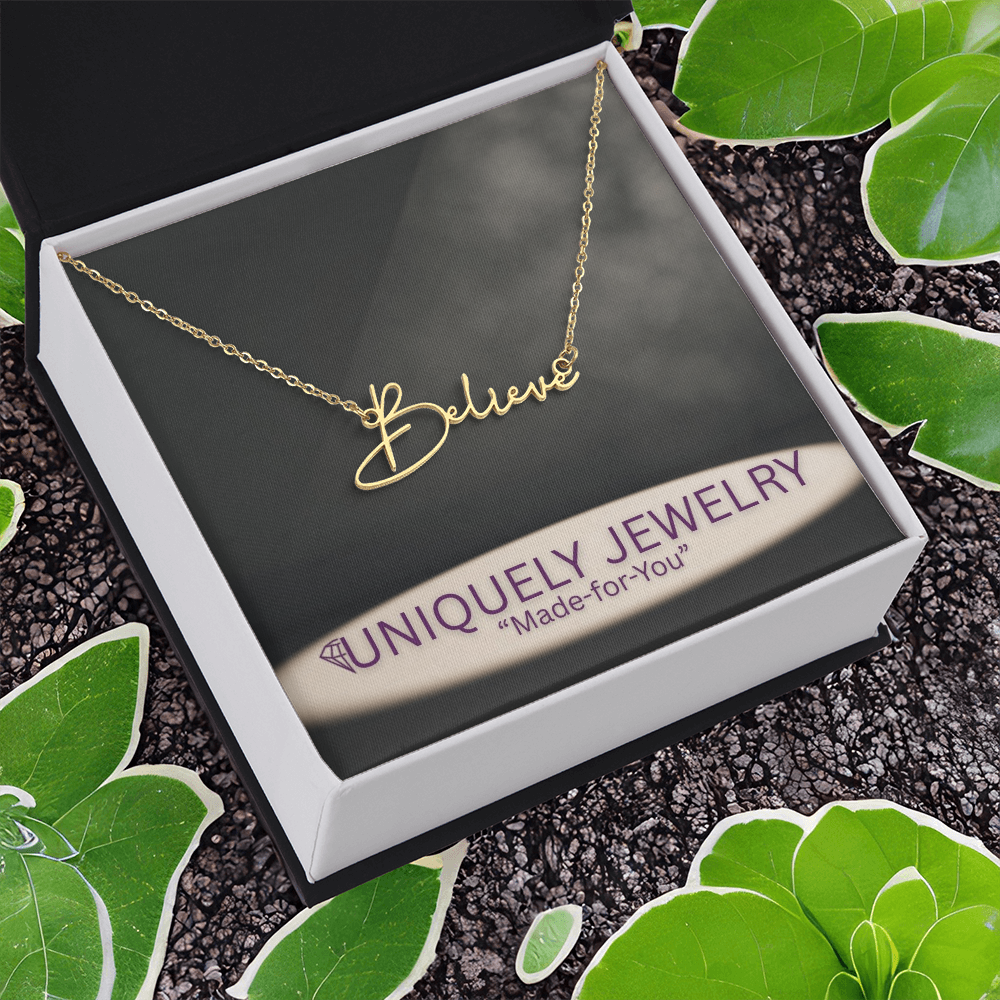 Signature Name Necklace