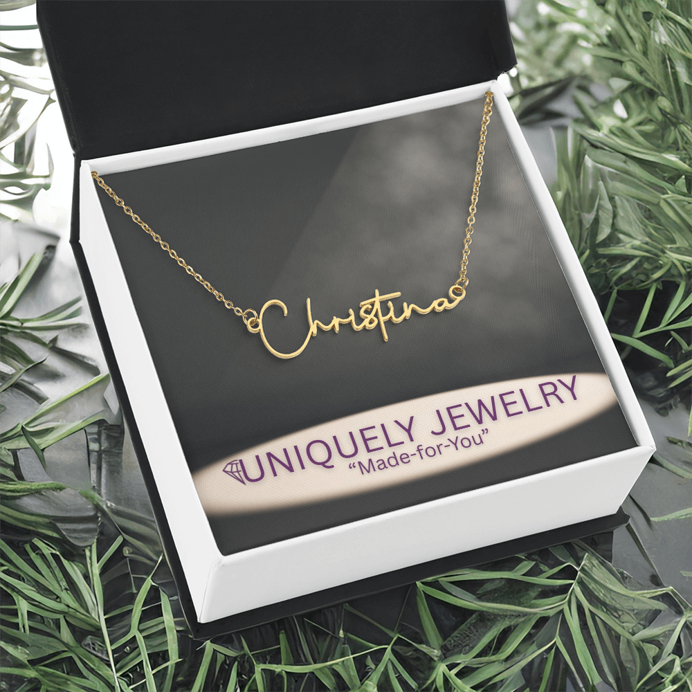 Signature Name Necklace