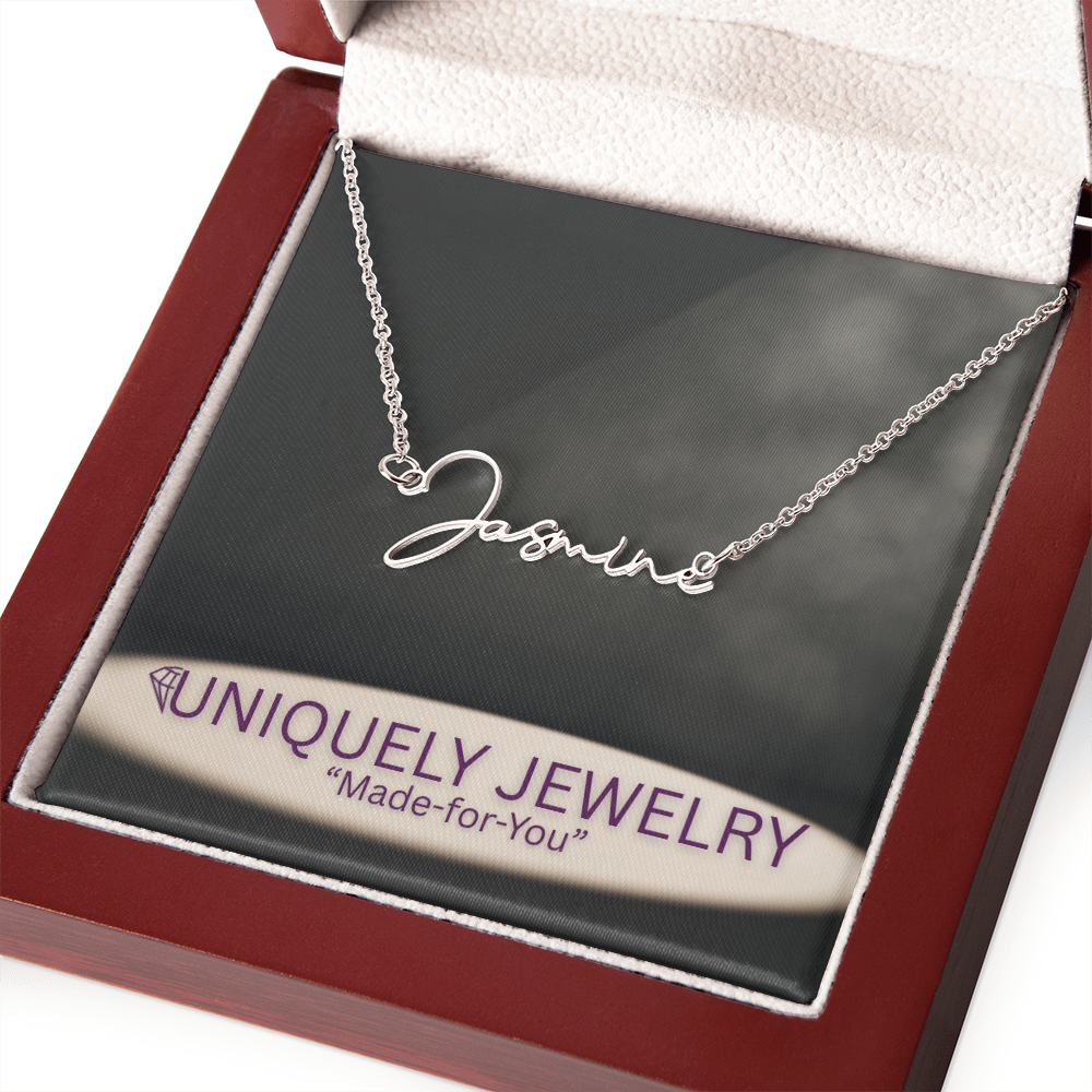 Signature Name Necklace