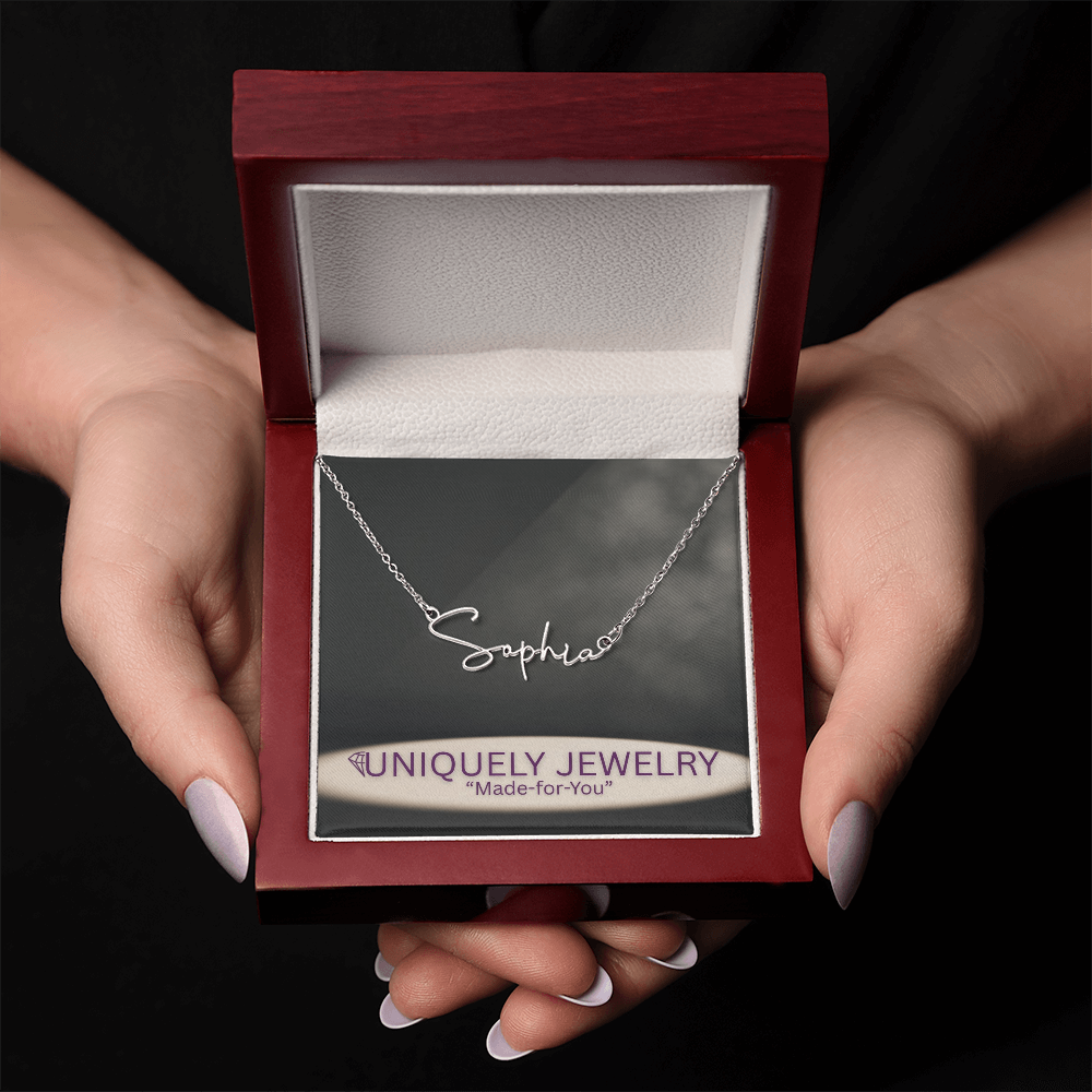 Signature Name Necklace