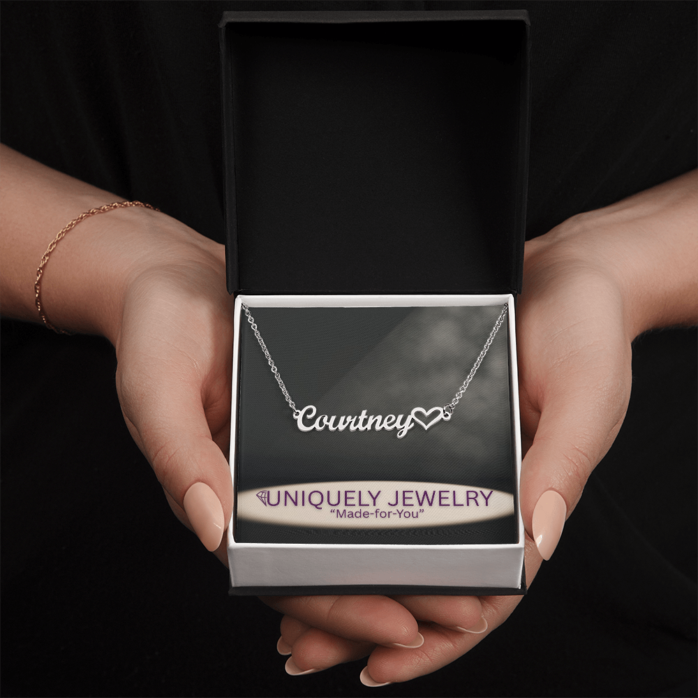 Heart Name Necklace