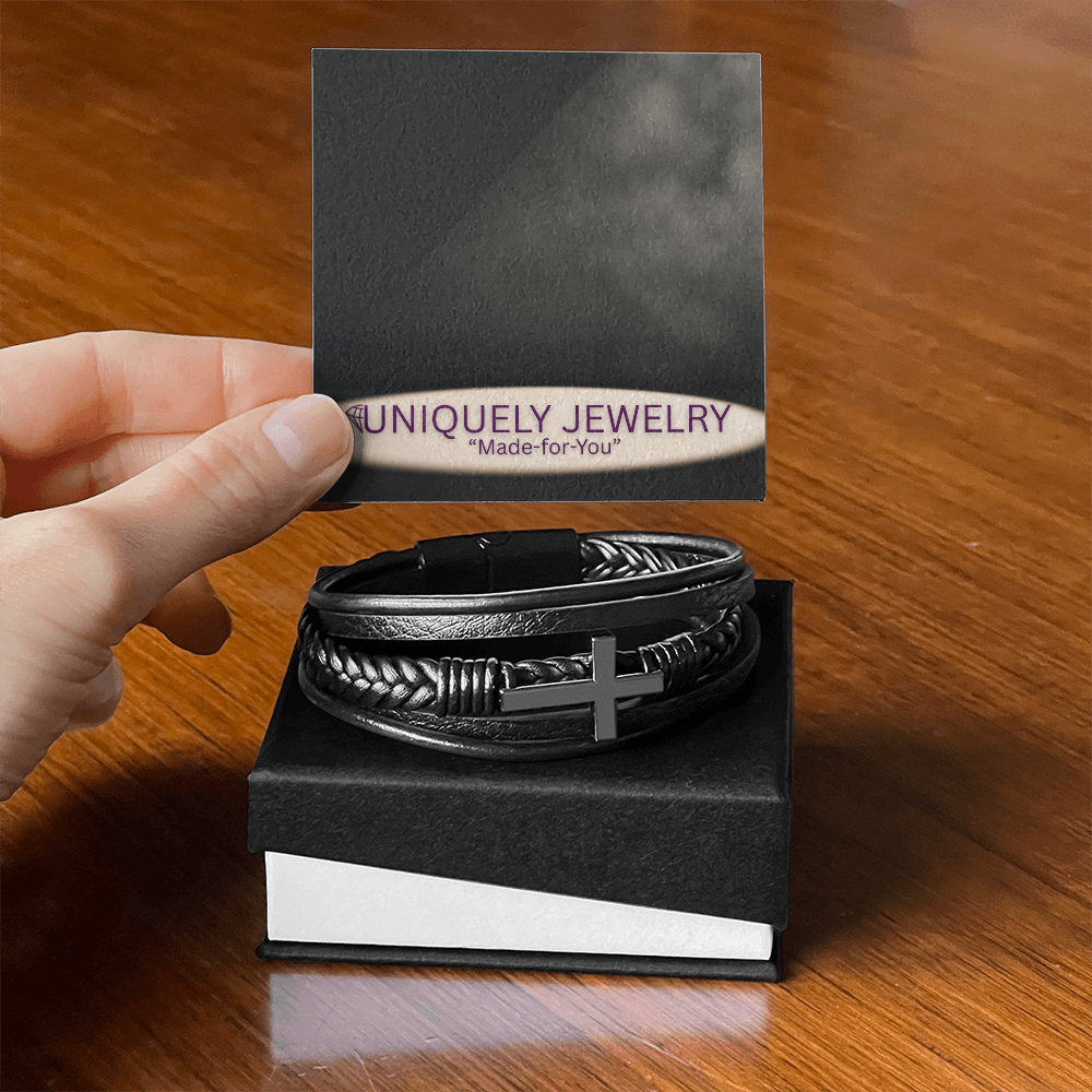 Men's Cross Bracelet