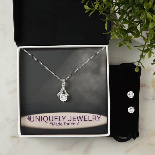 Alluring Beauty Necklace & Earring Set