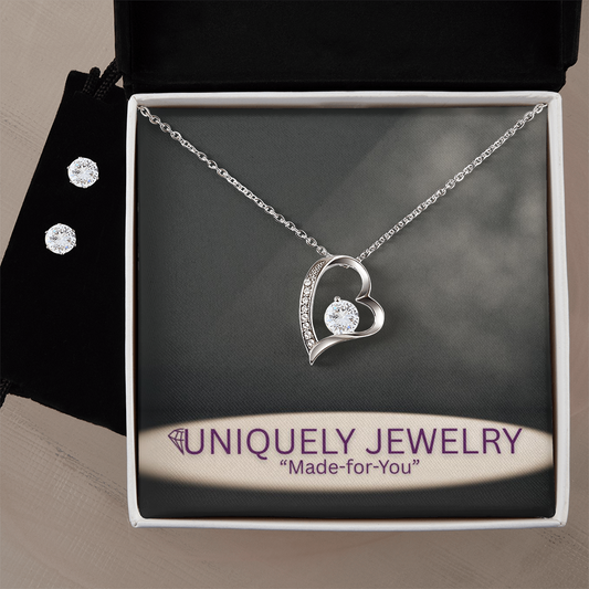 Forever Love Necklace & Earring Set