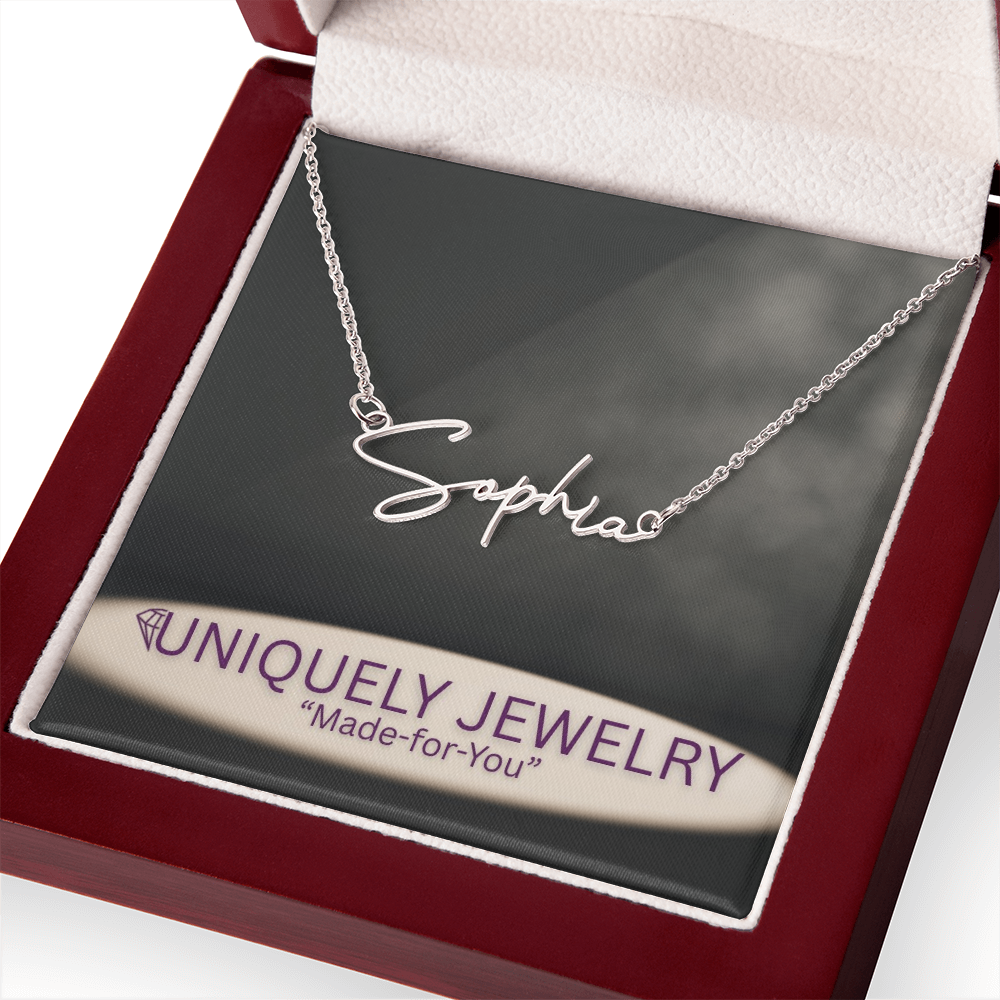 Signature Name Necklace