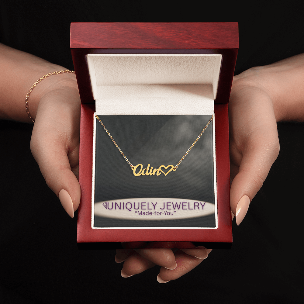 Heart Name Necklace