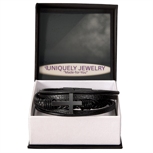 Men's Cross Bracelet
